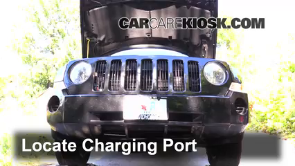 2008 Jeep Patriot Sport 2.4L 4 Cyl. Climatisation Ajouter du réfrigérant